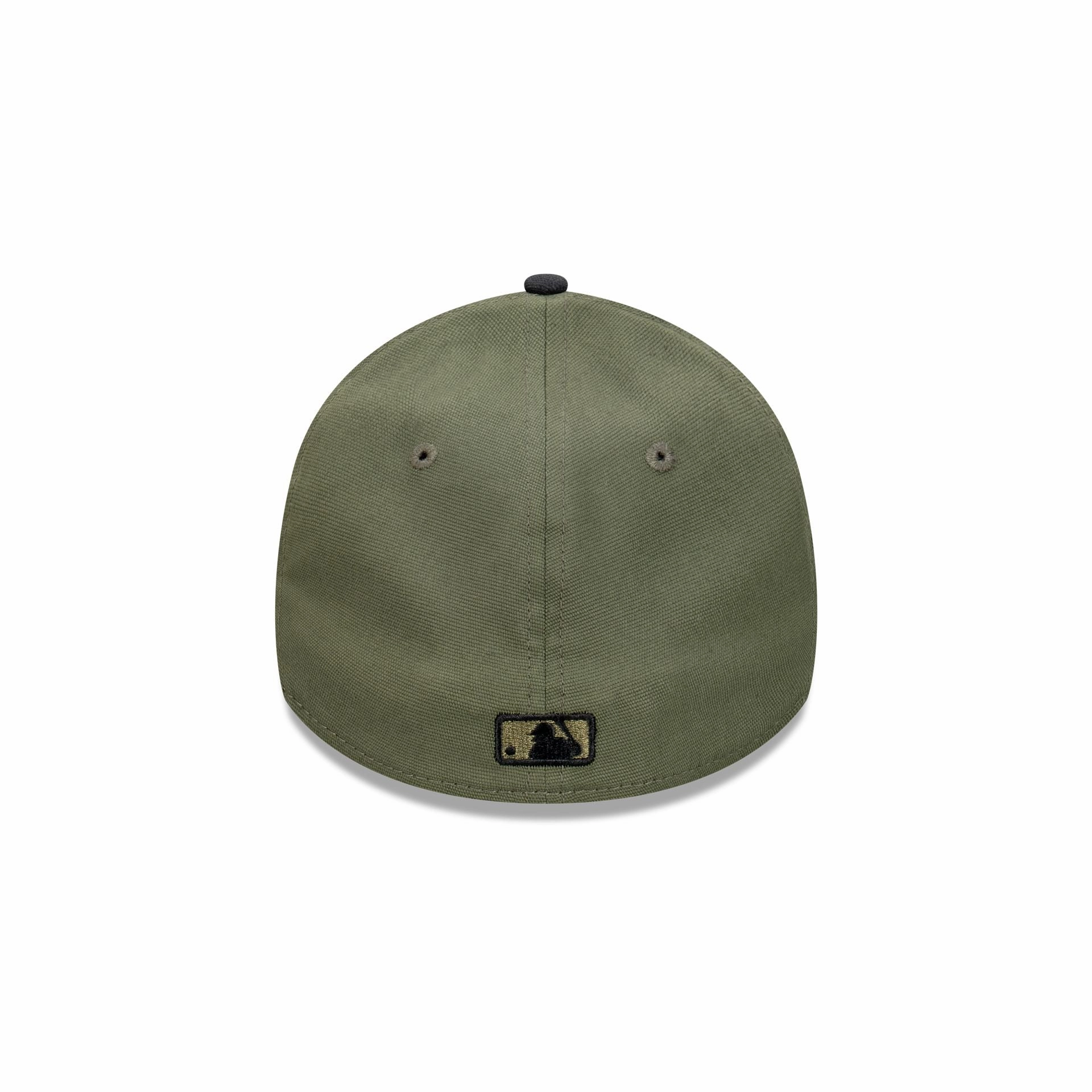 Los Angeles Dodgers New Olive Canvas Chainstitch 39THIRTY A-Frame™ Fitted