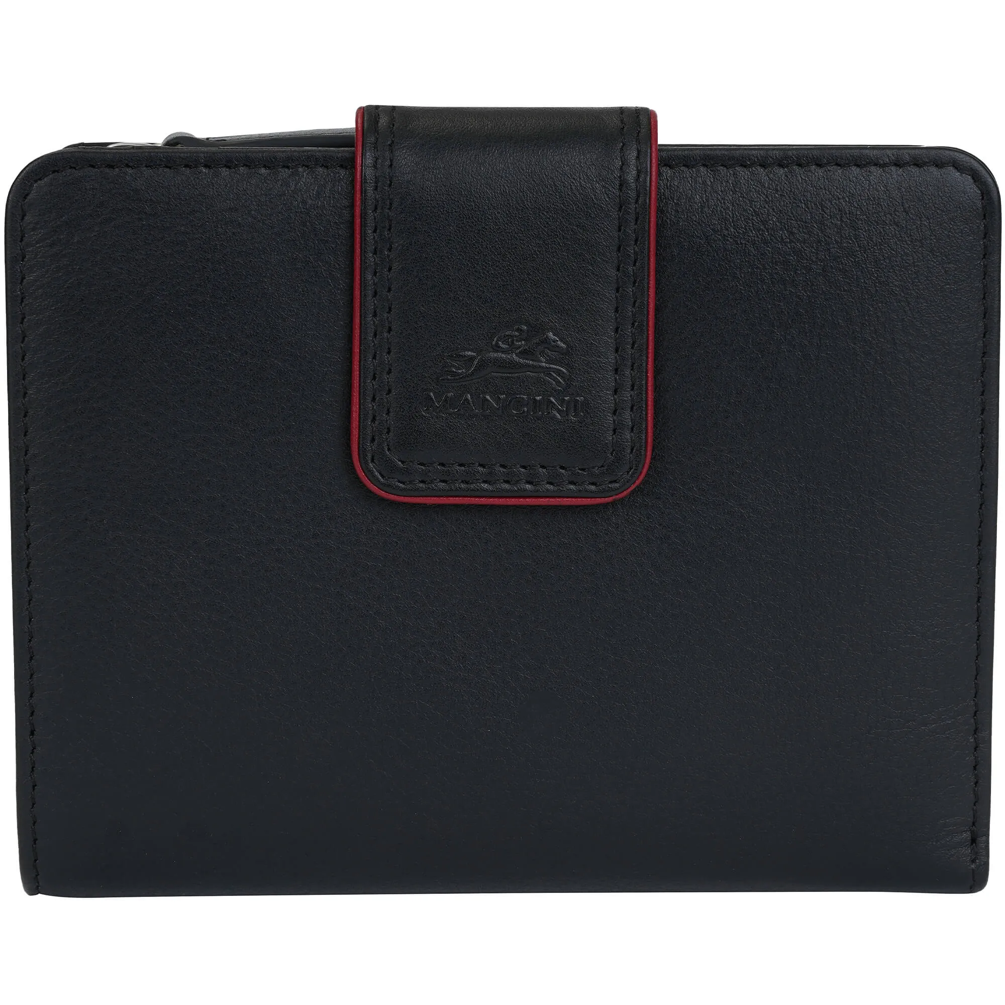 Mancini Sonoma Women's Medium Clutch Wallet with Enhanced RFID Protection