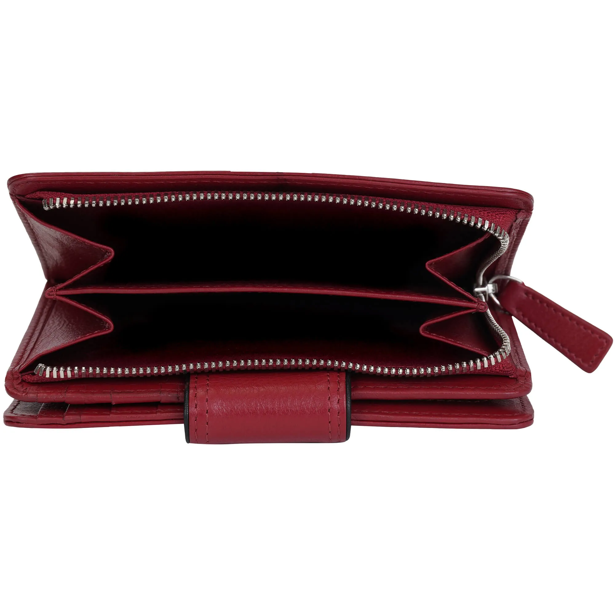 Mancini Sonoma Women's Medium Clutch Wallet with Enhanced RFID Protection