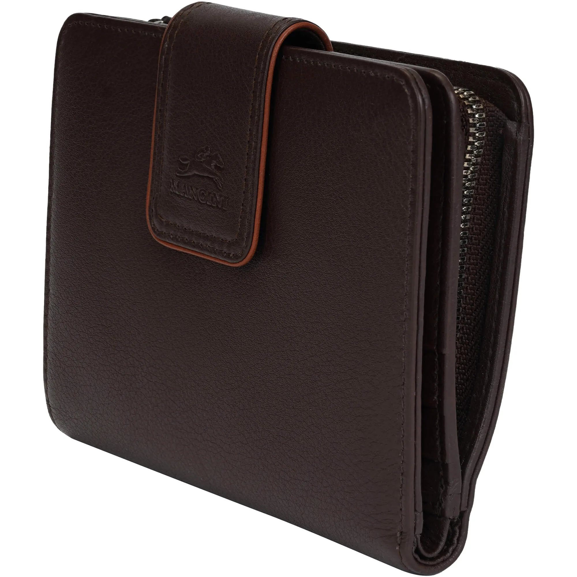 Mancini Sonoma Women's Medium Clutch Wallet with Enhanced RFID Protection