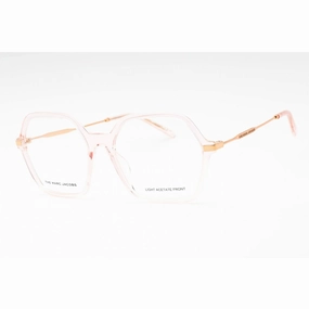 Marc Jacobs Women's Eyeglasses - Pink Plastic Geometric Full Rim Frame | MARC 615 35J