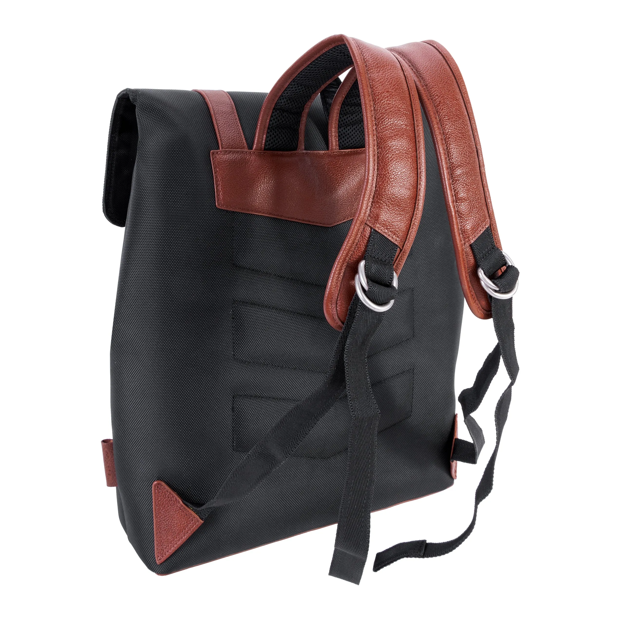 McKlein USA Element 17" Nylon Two-Tone Flap-Over Laptop & Tablet Backpack