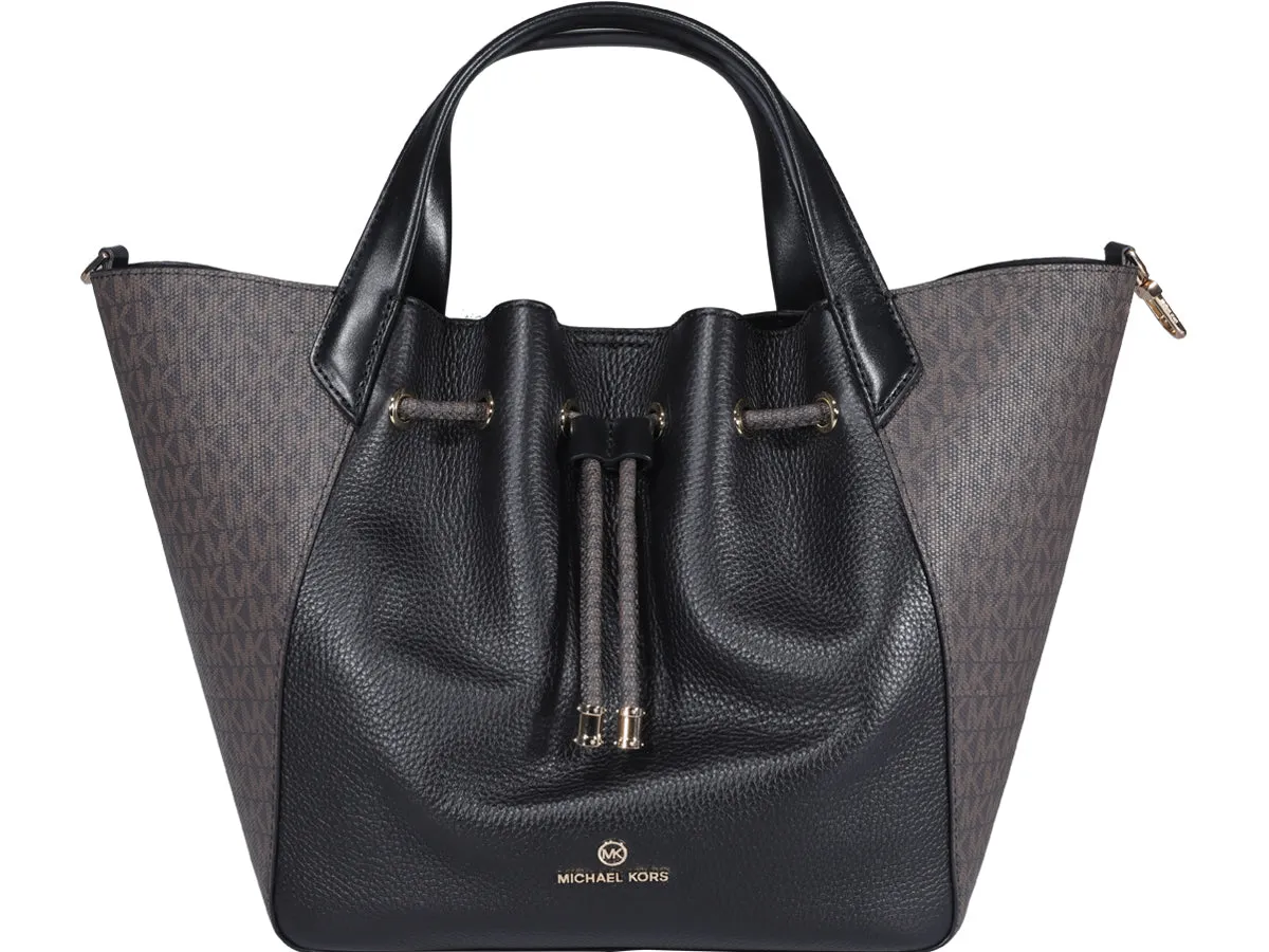 Michael Michael Kors Phoebe Logo Plaque Large Tote Bag