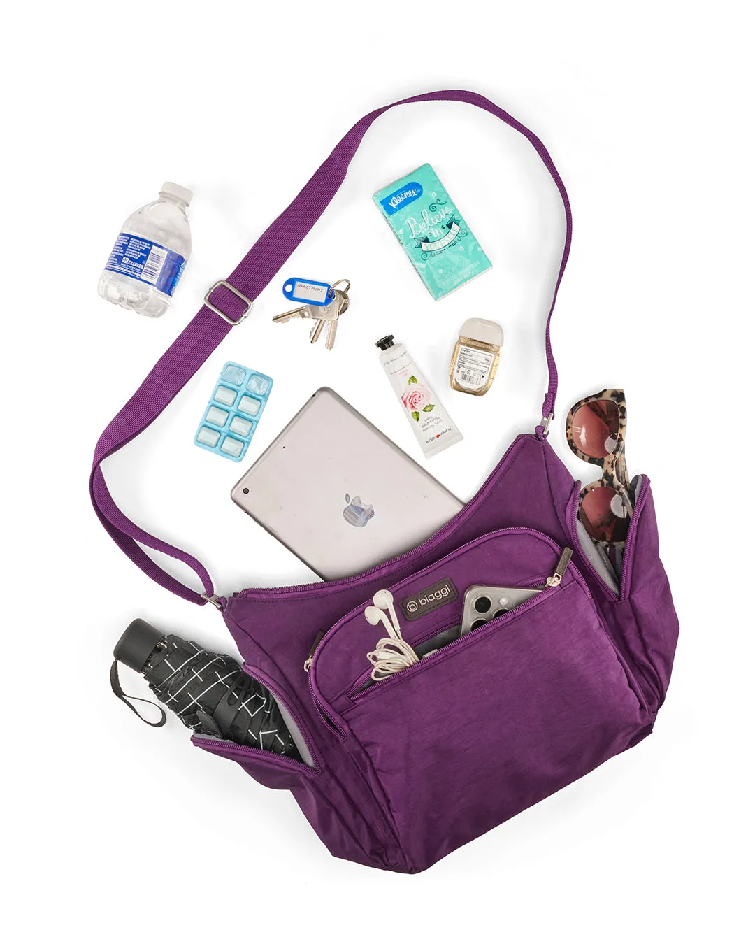 On-The-Go Hobo   Zipsafe Travel Organizer