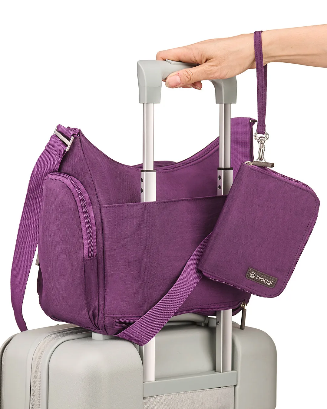 On-The-Go Hobo   Zipsafe Travel Organizer