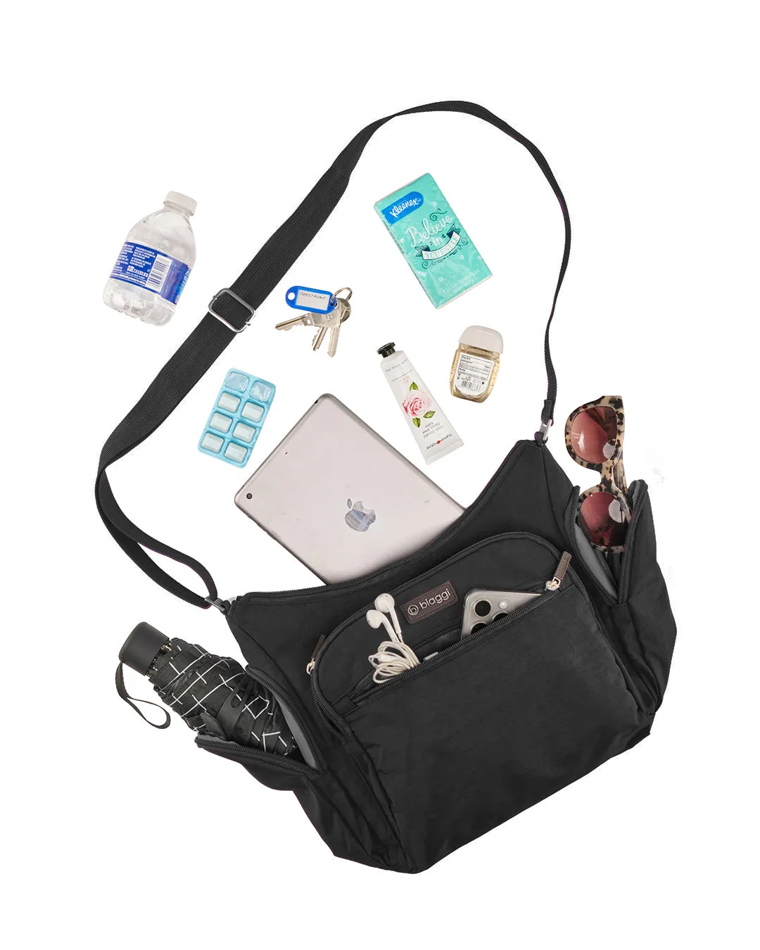 On-The-Go Hobo   Zipsafe Travel Organizer