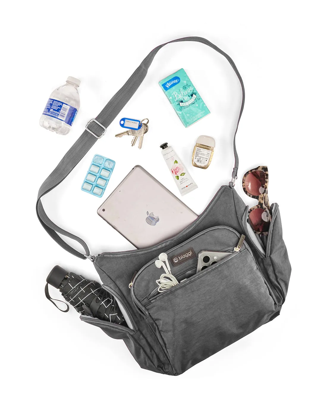 On-The-Go Hobo   Zipsafe Travel Organizer