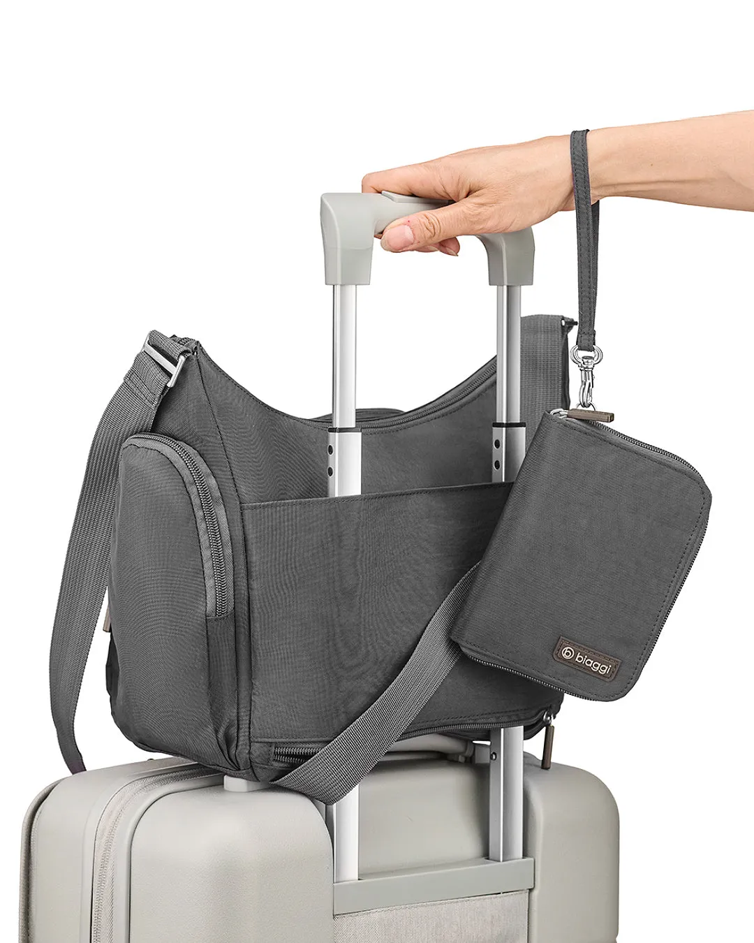 On-The-Go Hobo   Zipsafe Travel Organizer