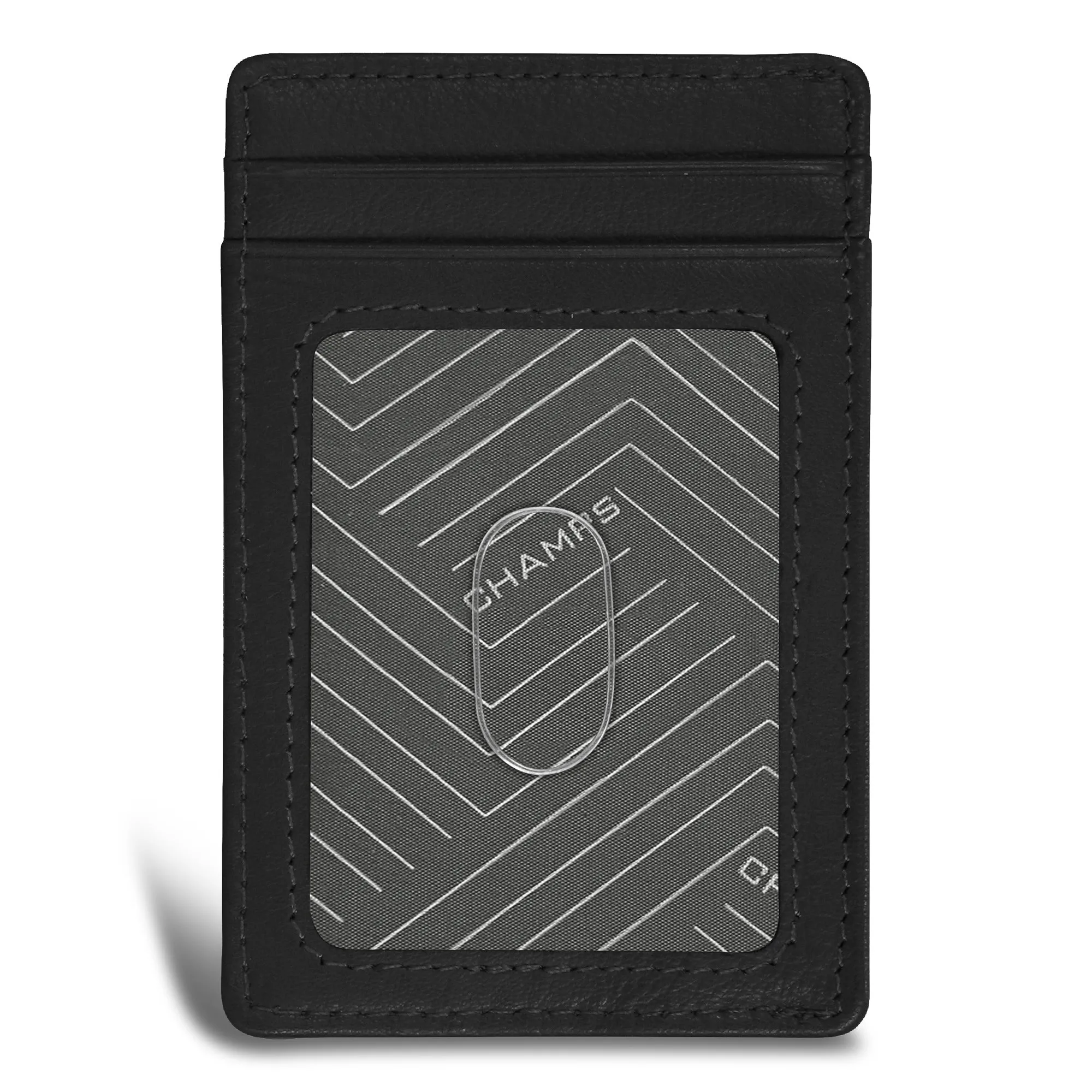 Onyx / Leather Access Card Case *Drop Ship*