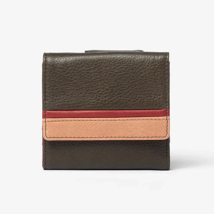 Osgoode Marley RFID Leather Ultra Mini Wallet with zipper- 1402