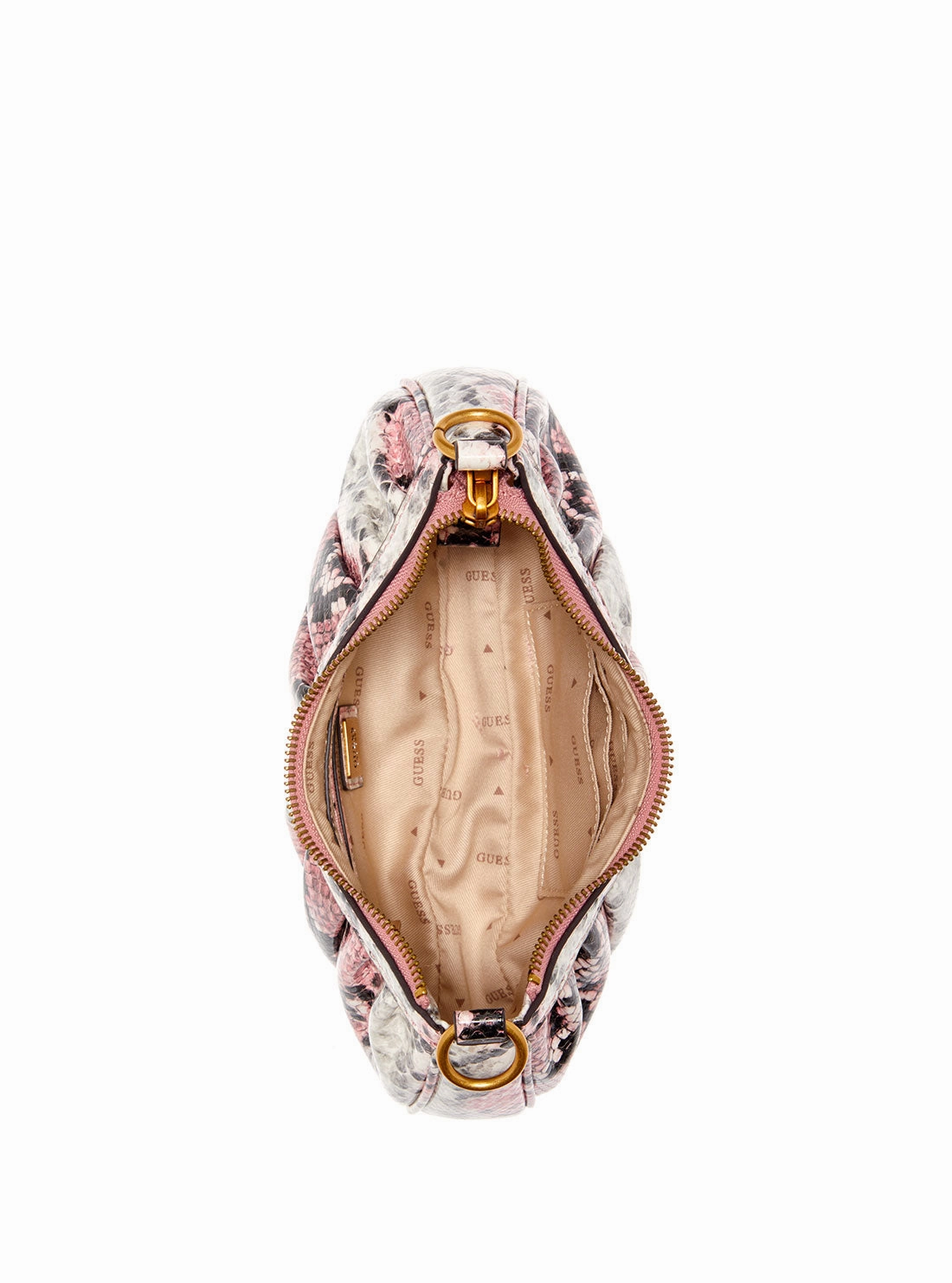 Pink Python Mariana Shoulder Bag