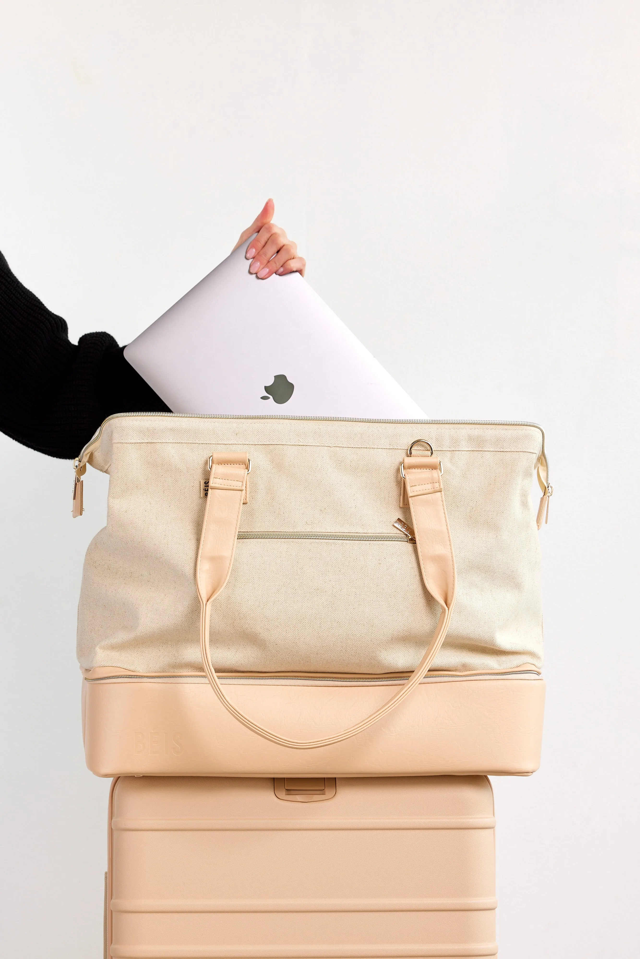 Resale The Convertible Weekender in Beige