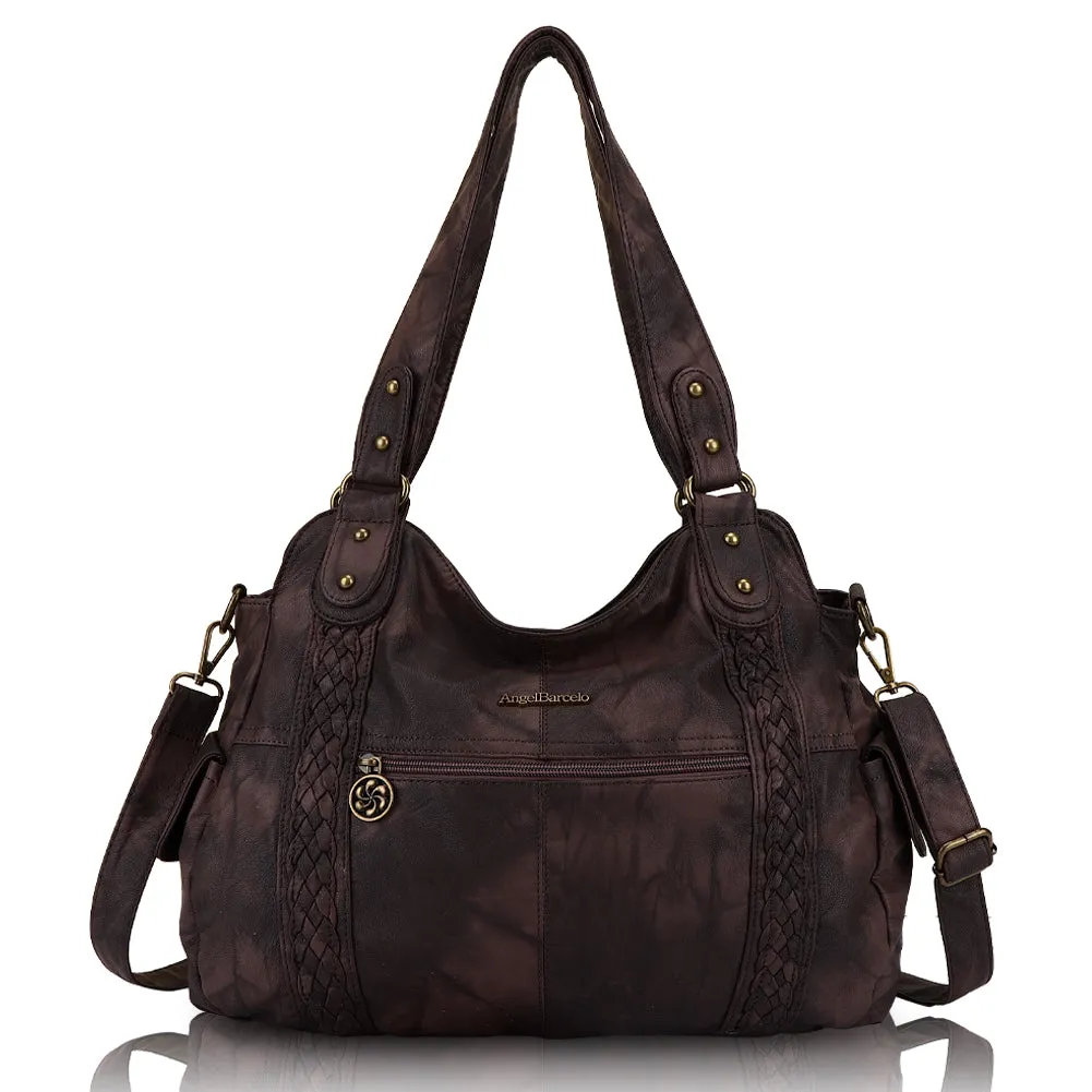 Roomy Fashion Hobo Handbags Women's Shoulder Bags