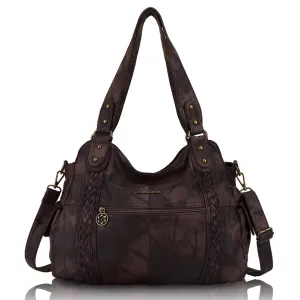 Roomy Fashion Hobo Handbags Women's Shoulder Bags