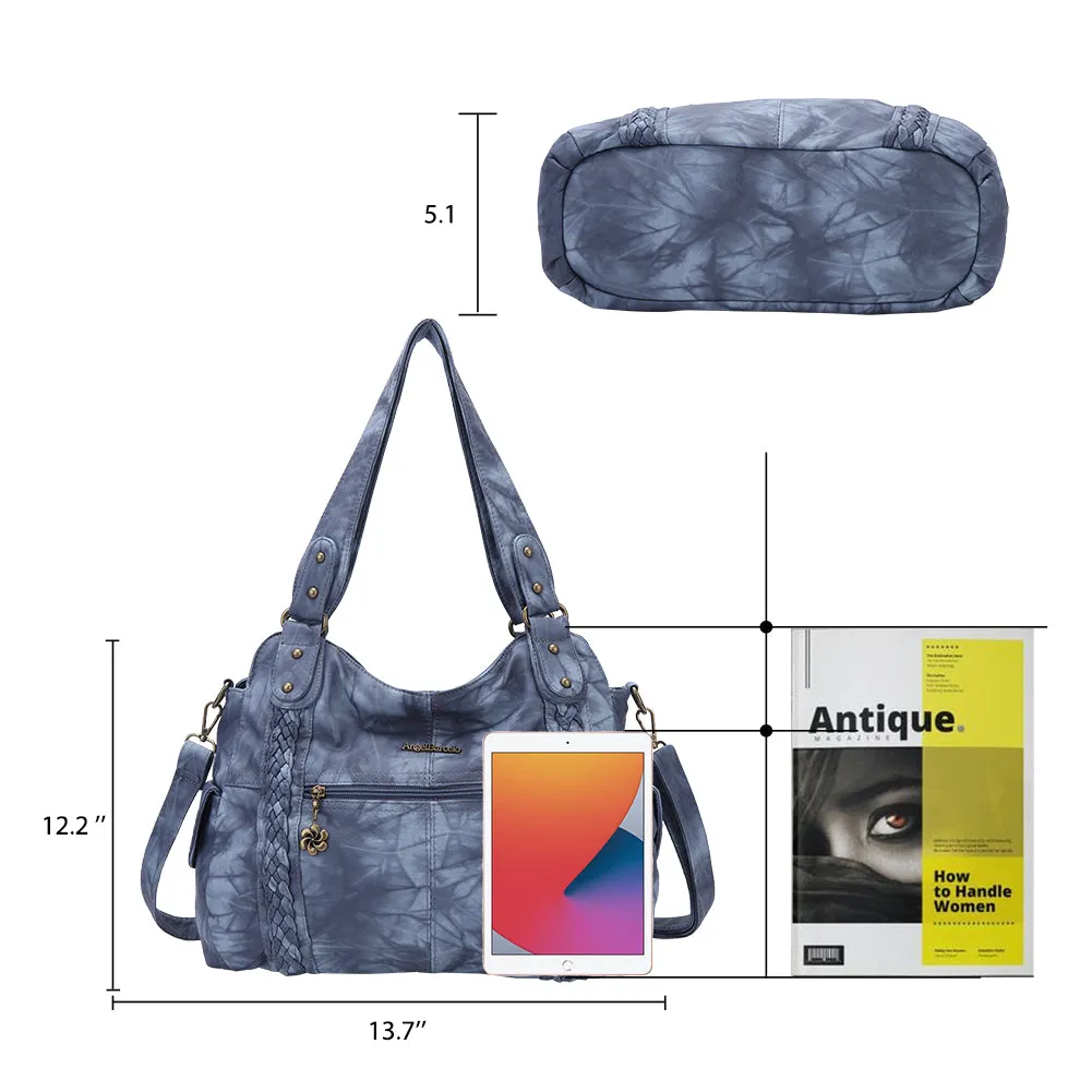 Roomy Fashion Hobo Handbags Women's Shoulder Bags
