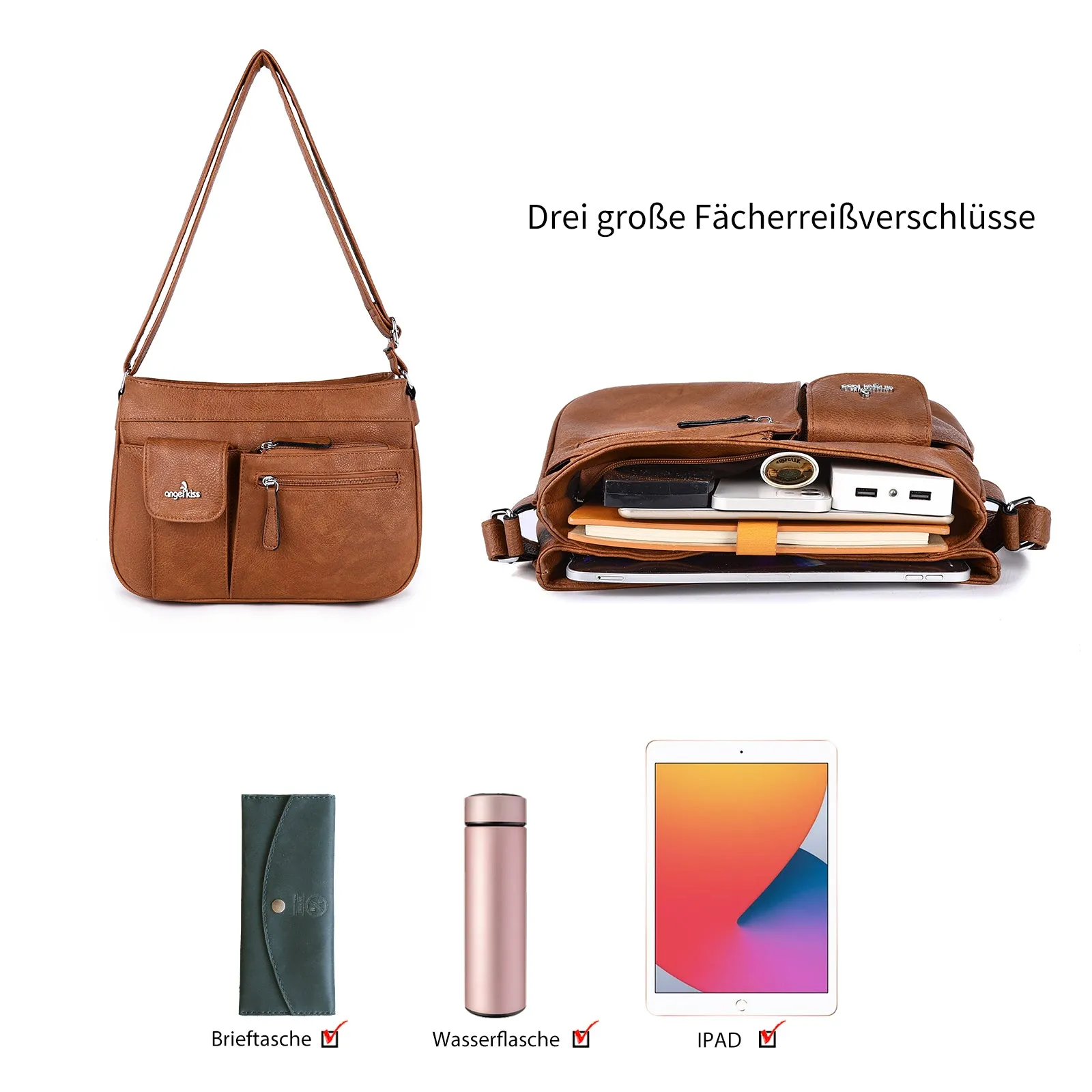 Stylish Daily Lightweight  women  LuxuryCrossbody Bag | Angel Kiss bag