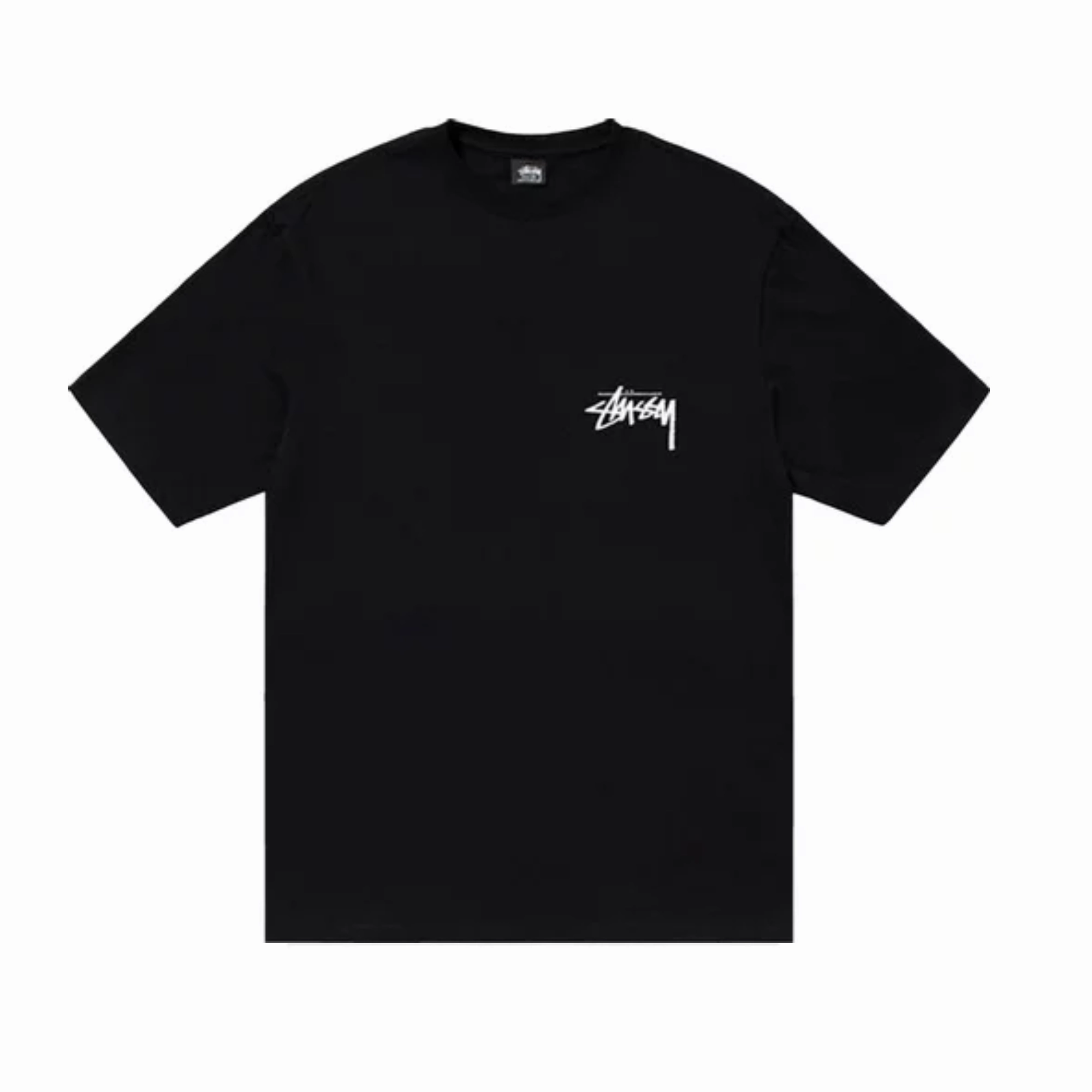 Stüssy Burning Stock T-shirt Black