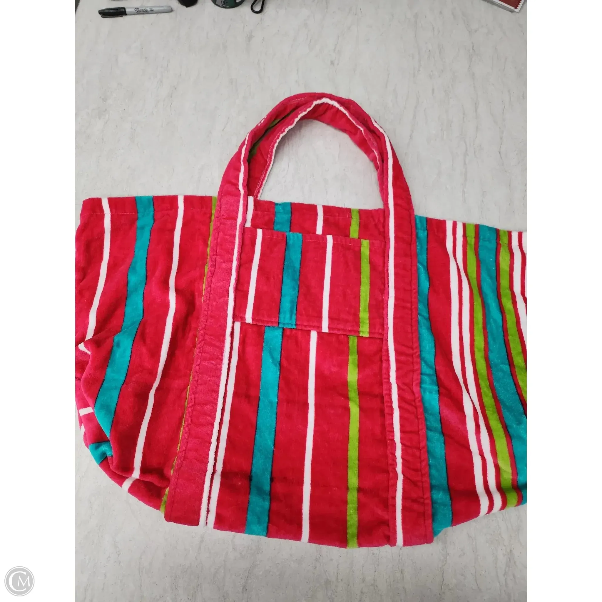 Tote By Clothes Mentor, Size: Large
