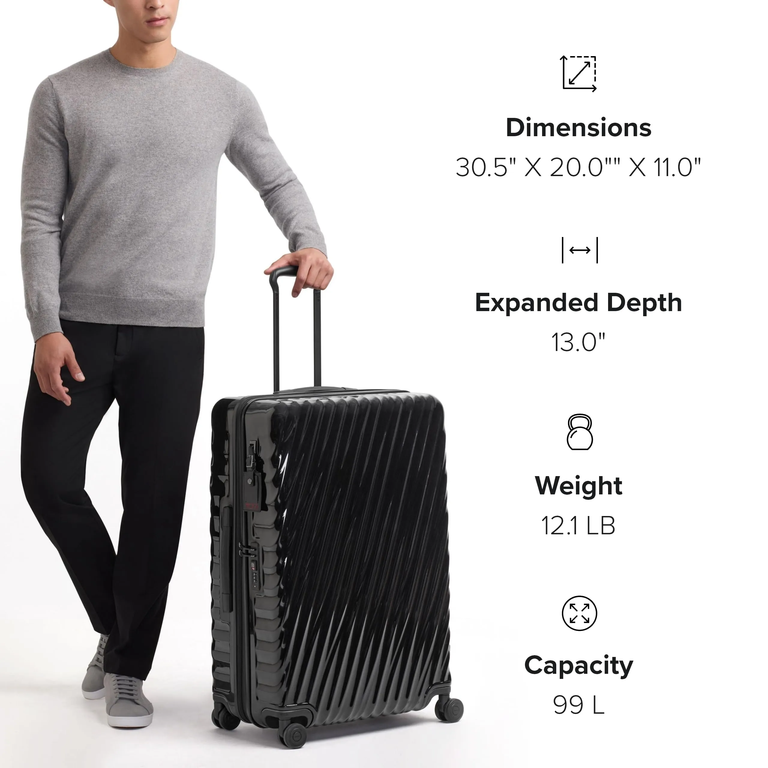 Tumi 19 Degree Extended Trip Expandable 4-Wheel Packing Case