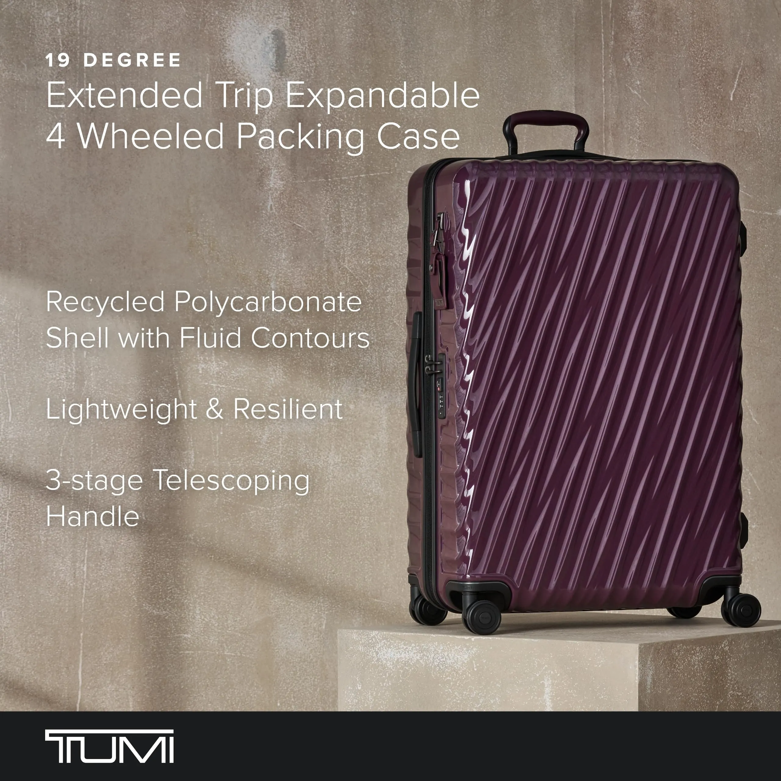 Tumi 19 Degree Extended Trip Expandable 4-Wheel Packing Case